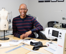 Dr. Anthony Wilson ’97 ’06 is a two-time App State alumnus and an associate professor in the Department of Applied Design. Photo by Chase Reynolds
