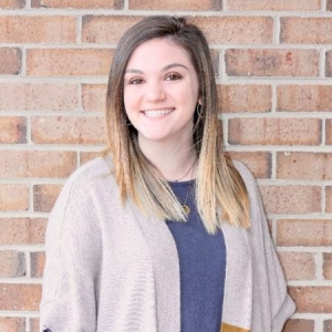 Senior Emma Morris is the recipient of the inaugural Jane S. Harb scholarship for interior design students.