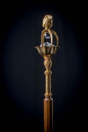 Top of the Mace shown 