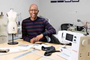 Dr. Anthony Wilson ’97 ’06 is a two-time App State alumnus and an associate professor in the Department of Applied Design. Photo by Chase Reynolds